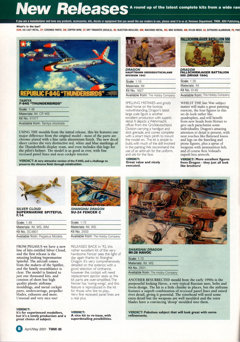 Tamiya Model Magazine 085 (2001-04)